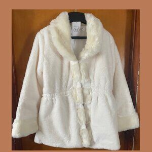 Ladies Mao Chun Faux Fur jacket/ overcoat